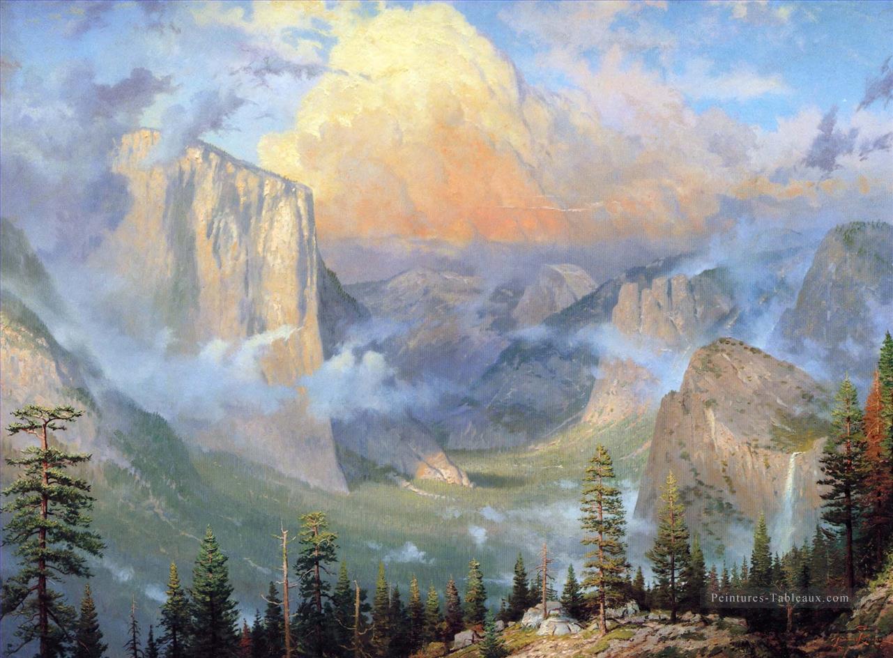 Yosemite Valley TK Christmas Peintures à l'huile